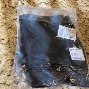 Lands end black ankle pant